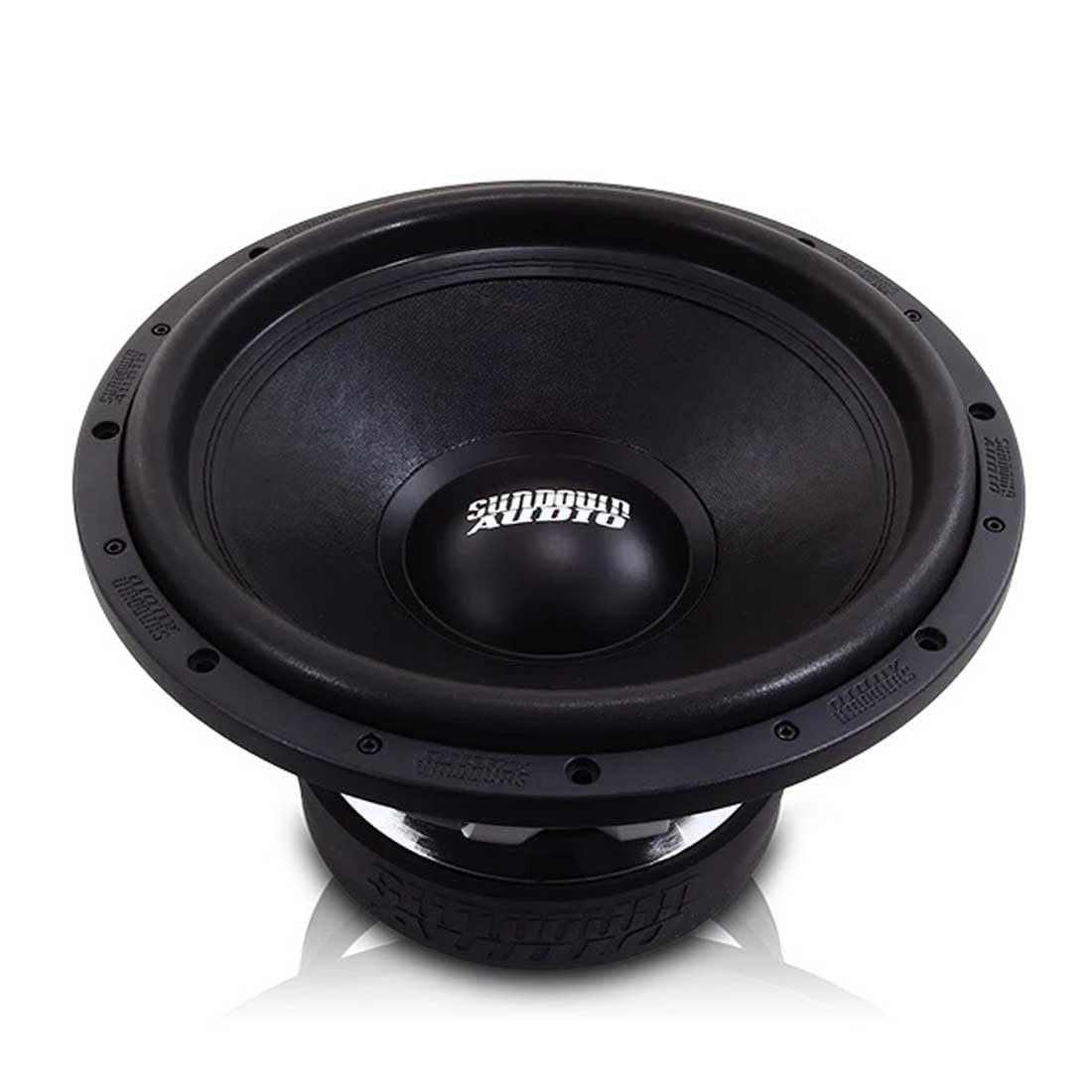 15" Sundown Audio U-15 v.2 D4 Subwoofer – 2000W RMS/4000W Peak, Dual 4-Ohm, 3" Copper VC, 30mm Xmax, SPL Competition Ready, Heat-Vented Cast Frame, Ported Enclosure Optimized