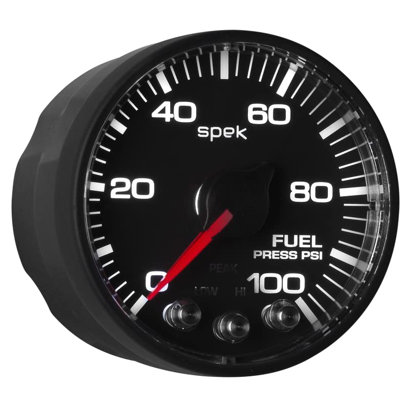 Gauge AUTO METER P514328 Fuel Press (Spek-Pro - Nascar 2-1/16" 0-100 Psi, BFB, ECU, Spek)