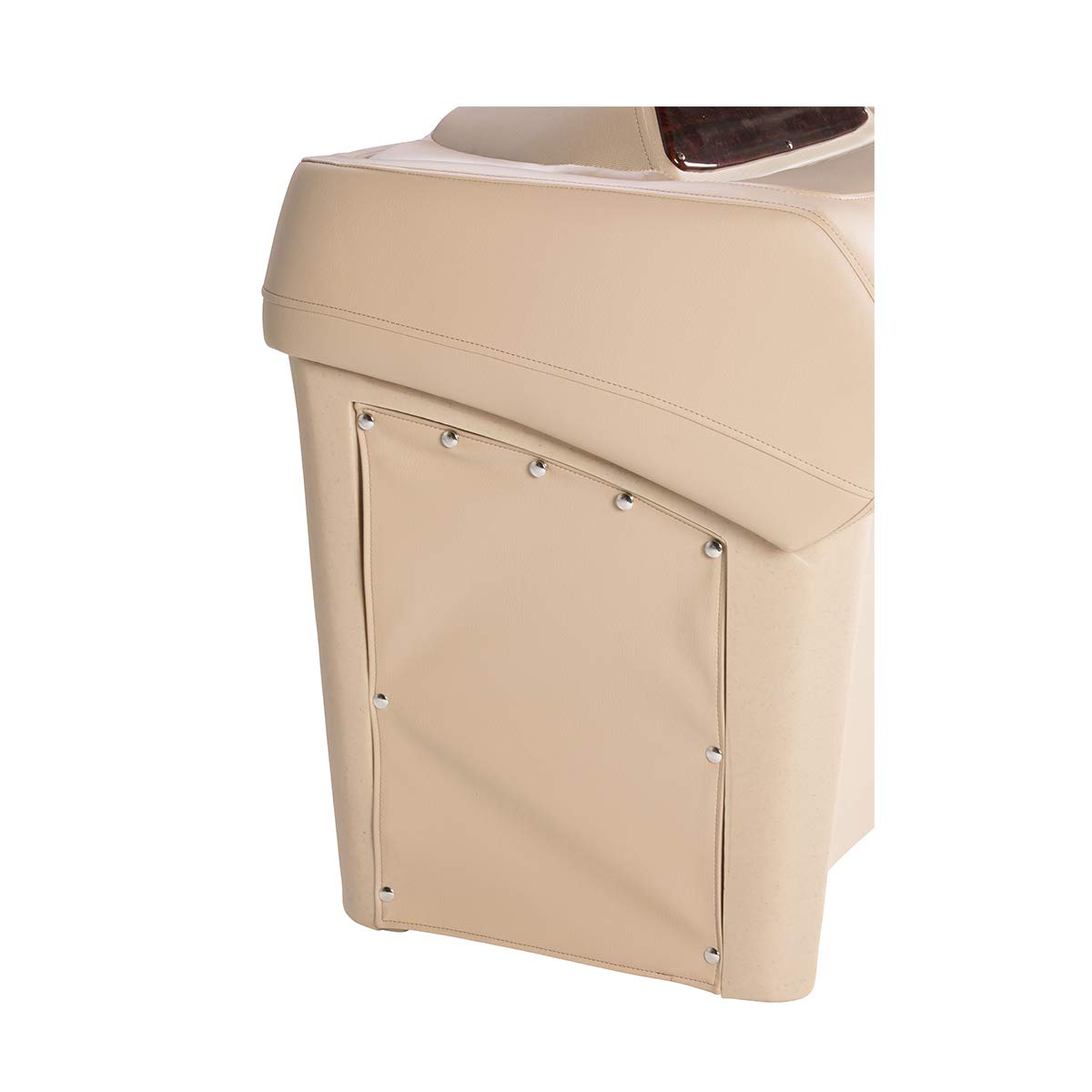 34-Inch High Taylor Made Products Pontoon Boat Helm Stand Steering Console Station, Beige