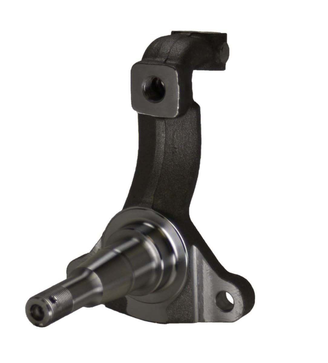 Power Front Disc Brake Conversion Kit LEED BRAKES Cross Drilled And Slotted Rotors With 8" Dual Zinc Booster Cast Iron M/C Disc/Drum Side Mount