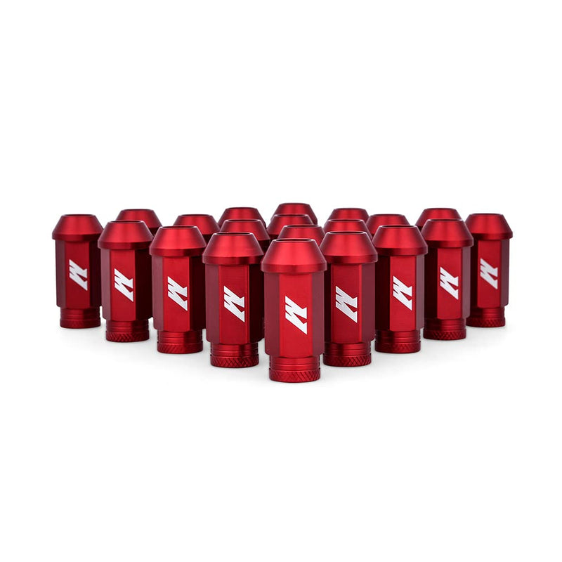 Mishimoto Locking Aluminum Lug Nuts M12x1.5, 20pc Set, Red