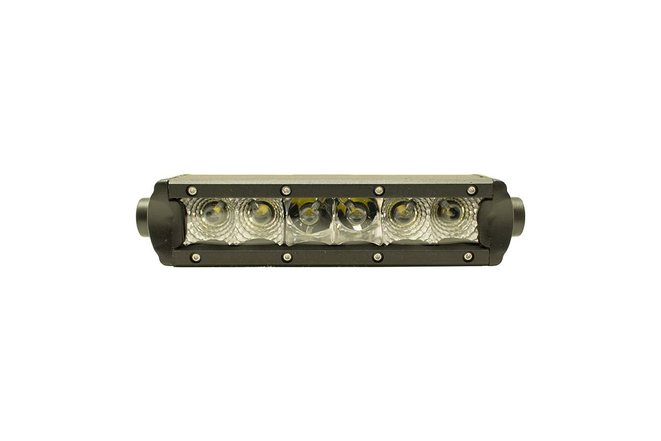 Race Sport Lighting 7.5 in RSUS30W ECO-SLIM Series LED Light Bar - Single Row 30 Watts CREE Diode Combo Beam