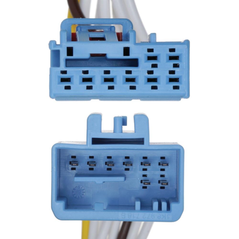T-One Tekonsha 118895 T-Connector Custom Harness, 4-Way Flat, w/Circuit Protected ModuLite HD Module, Compatible with 2025 Volkswagen ID. Buzz
