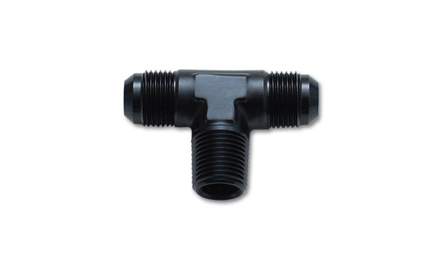 Flare Performance 10462 Tee to Pipe Adapter Fitting (Size: -6 AN x 1/4" NPT)