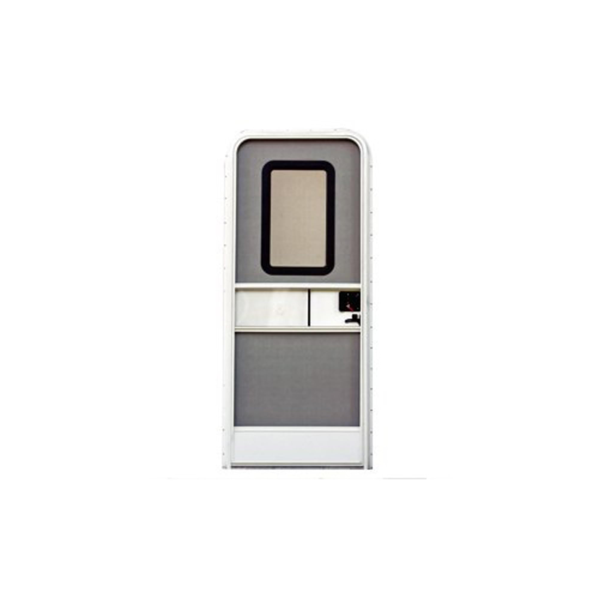 Motorized RV AP Products Radius Entrance Door - 24" x 72", Polar White