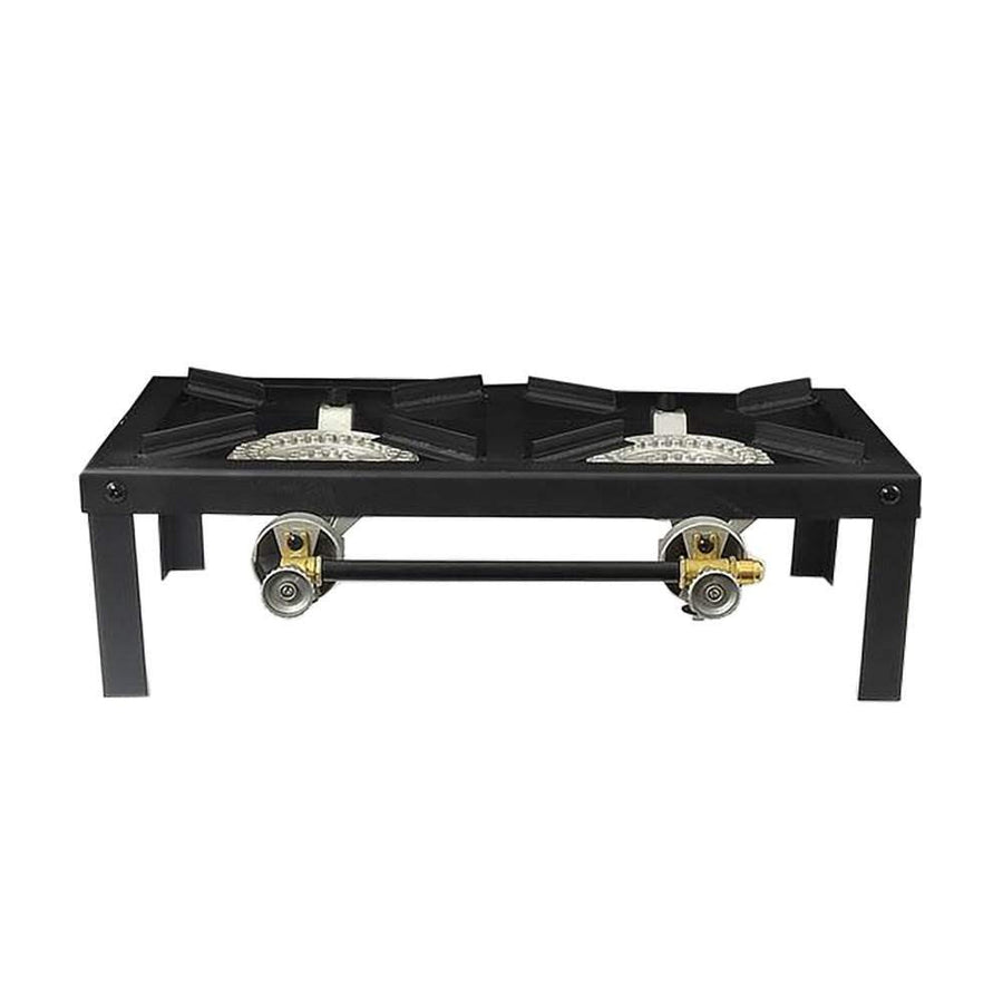 F235830 Basecamp 2 Burner Angle Iron Stove, Multi