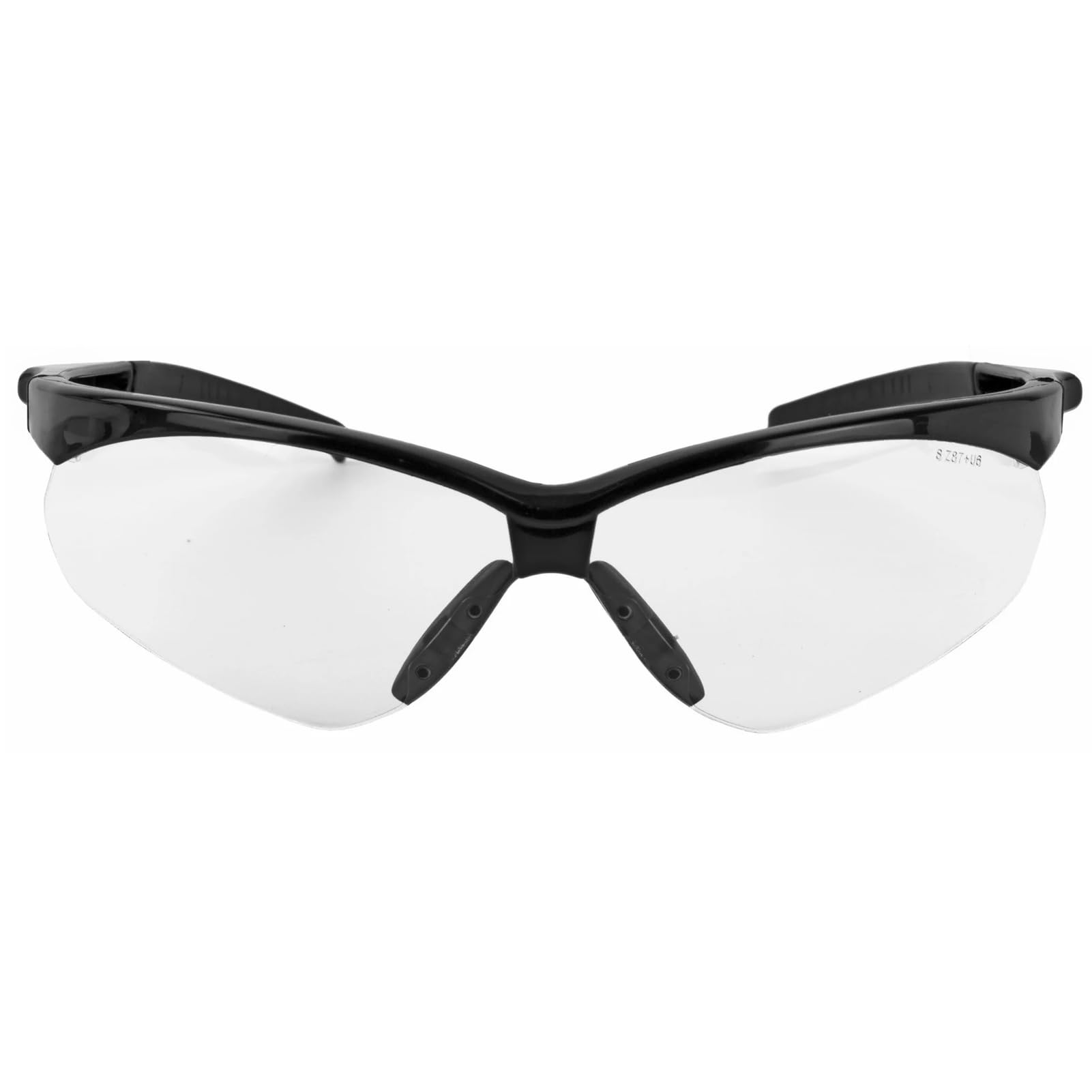 Walker's Sport Crosshair Shooting Glasses - Lightweight Impact-Resistant Polycarbonate Lenses Soft Non-Slip Adjustable UV Protection Hunting Range Shooting Sports Glasses, Clear