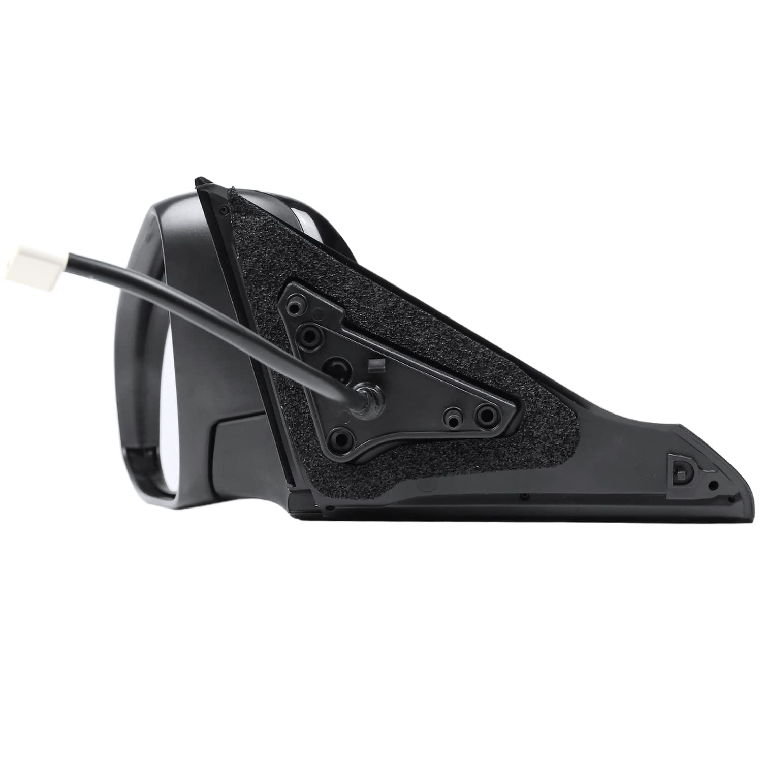 5-Pin Black Power Heated Fold Spec-D Tuning 1PC Left Driver Side Mirror Compatible with 2015-2018 Toyota Camry