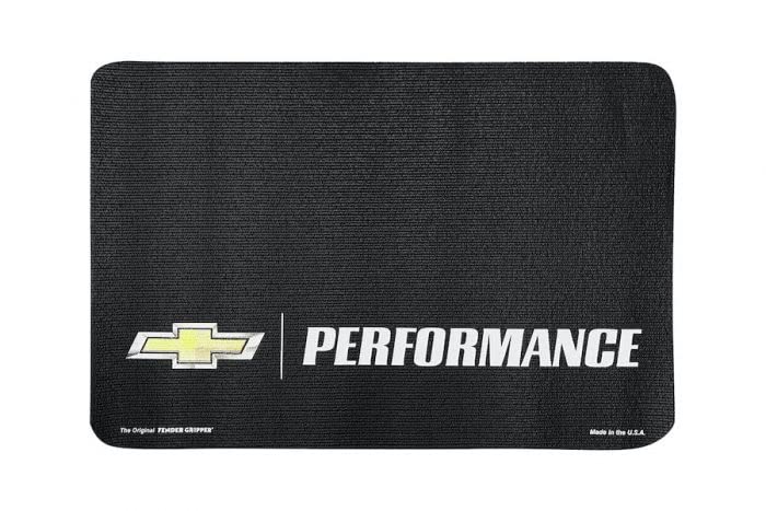 Chevy Performance Logo Fender Gripper Fender Cover | Officially Licensed by General Motors | Universal Fit | Standard Size 22" X 34" | FG2071