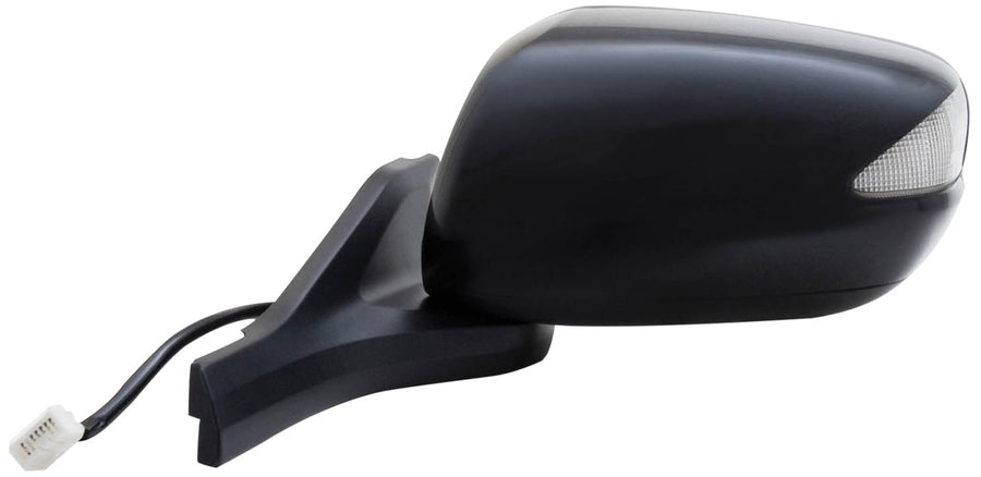 Honda Insight EX Driver Side OE Style Heated Power Replacement Mirror with Turn Signal, Black Fit System 63598H