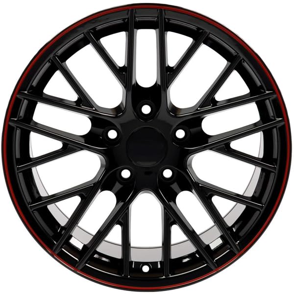 CV08B-18085-5475-56BR Tires OE Wheels LLC Black Wheel Painted (18 x 8.5 inches /5 x 120 mm, 56 mm Offset)