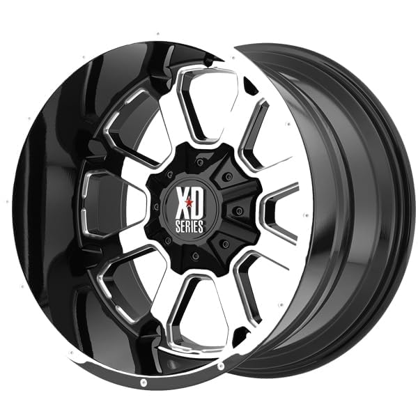 XD 20X10 XD825 5X5.5/150 G-BLK MILL -24MM - XD82521086324N