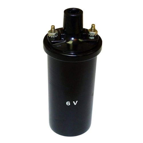 Omix-Ada 17247.01 | Omix Ignition Coil, 6 Volt | OE Reference: 649712 | Fits 1941-1958 Willys / Jeep