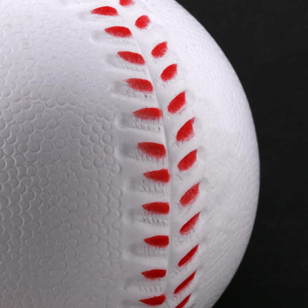 6 x Bdfhjln Sports Baseball Reduced 10 Inches Soft Ball for Adults and Youth for Game Competition Pitching Catching Training