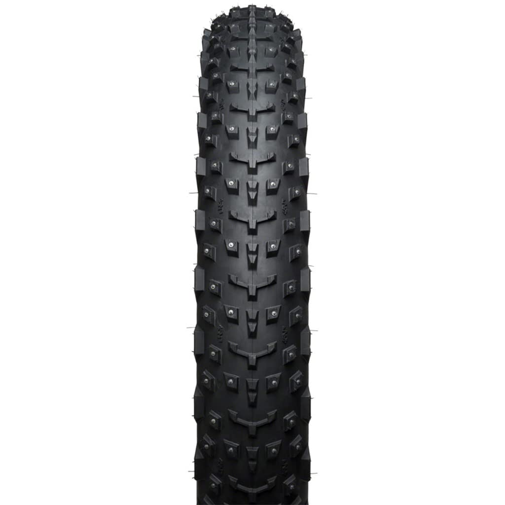 Dillinger 3 45NRTH Studded Fatbike Tire: 26x4.0 60tpi Tubeless Ready Folding