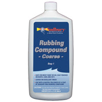 Rubbing Compound Coarse Sudbury - Step 1-32oz Fluid