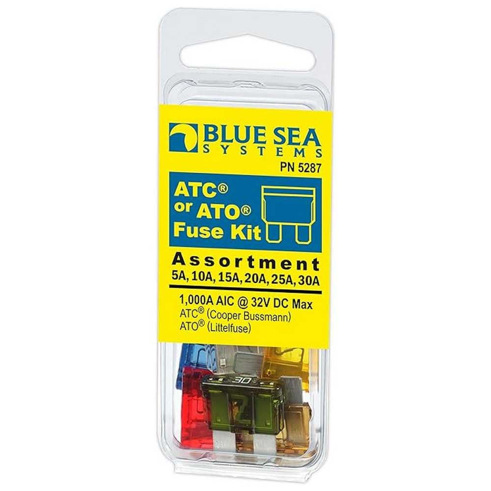 ATC Fuse Kit Blue Sea Systems 5287, 6 Piece, Beige