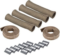 Protect-A-Boot and Wire Design Engineering 10588 Titanium 4-Cylinder Kit for Spark Plug Boot and Wire Protection