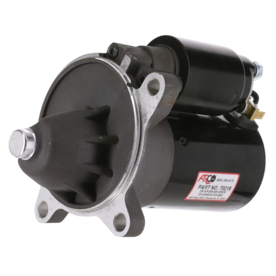Inboard Starter Arco 70216 for 2.3L Ford Engines - 12 Volt, Clockwise Rotation
