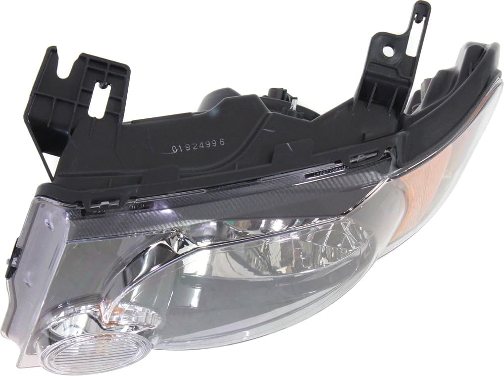 Headlight Assembly, Halogen, Dark Interior for 2009-2012 Ford Escape XLT Model, Go-Parts Left (Driver), Sports Appearance Package, Starts from 12-2-08, Replacement 2009 2010 2011