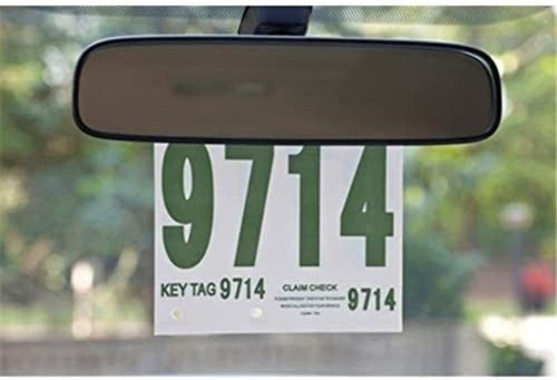 Service Dispatch Slip-N-Grip Numbers Series 2000-2999 7.5Inx6.5In 1000/Box