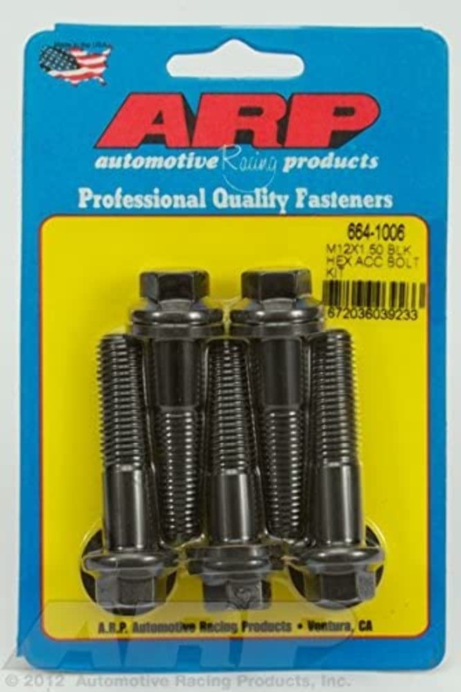 Hex ARP (664-1006) Oxide Bolt, Black