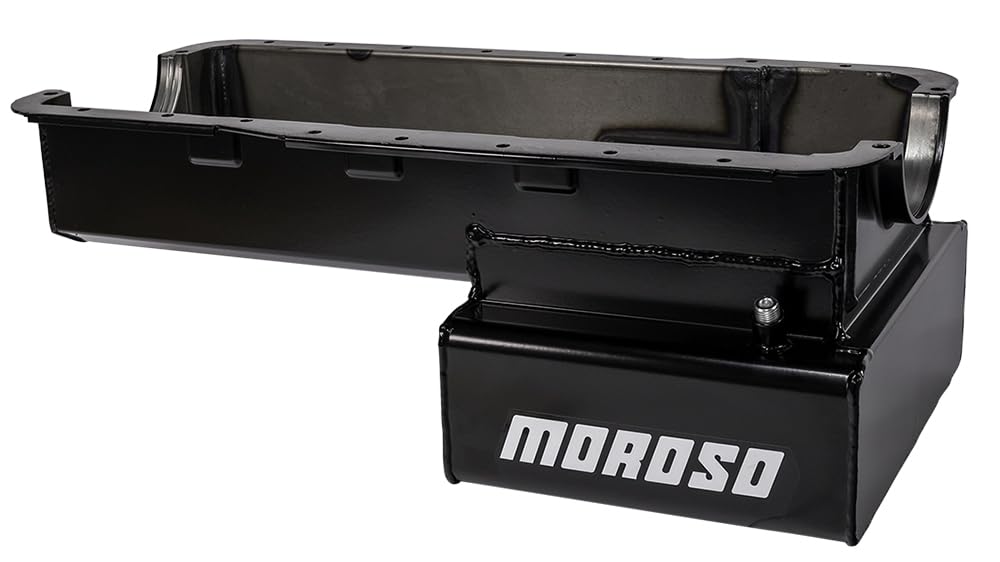 Moroso Steel Front Sump Road Race Oil Pan for Ford 302 Engine 20535