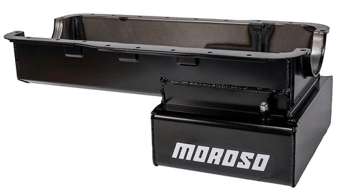 Moroso Steel Front Sump Road Race Oil Pan for Ford 302 Engine 20535