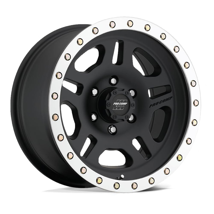 PXA29 Pro Comp Alloys 16X8 6X5.5 S-BLK MACH 0MM - PXA5129-6883