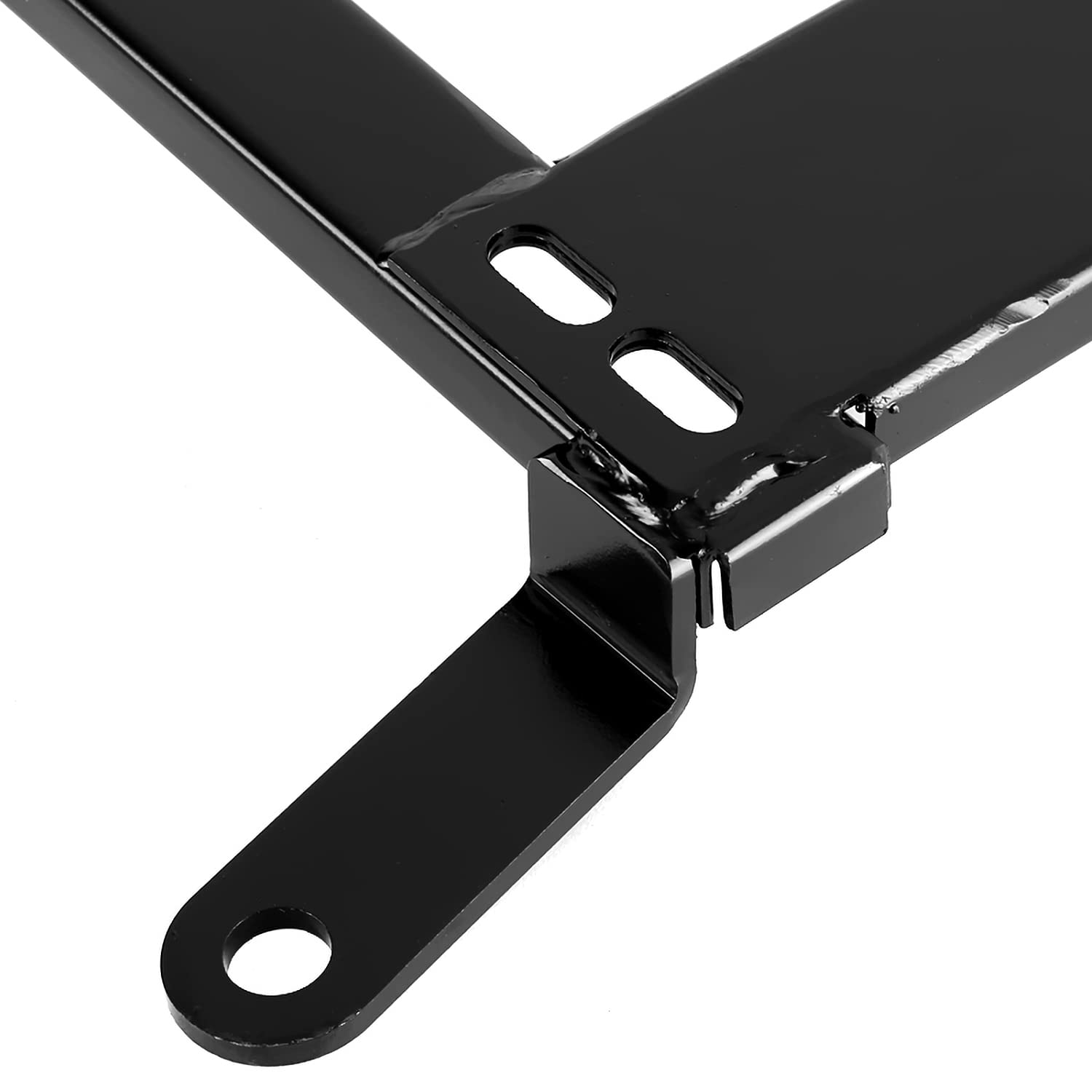 Racing Seat Spec-D Tuning Steel Mounting Brackets Rail Track Pair Compatible with 2008-2017 Mitsubishi Lancer EVO