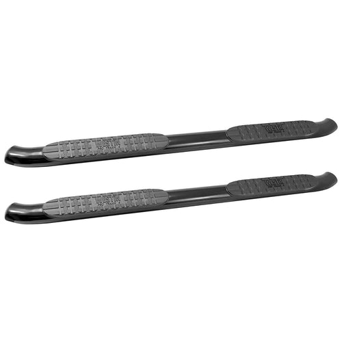 PRO TRAXX 4 Westin Oval Nerf Bars fits 2014-2018 Silverado Sierra 1500 2019 Silverado LD Sierra 1500 Limited 2015-2019 Silverado Sierra 2500 3500 Double Cab Black Pair