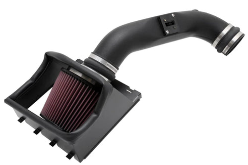Cold Air Intake System K&N: High-Flow Air Filter, Increase Performance & Towing: Compatible with 2009-2010 Ford: F150, 57-2580