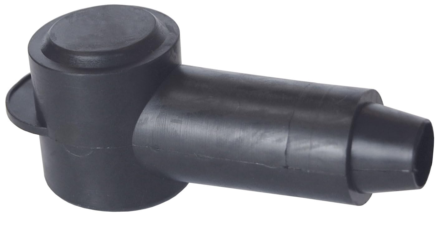 4009 Blue Sea Systems Cablecap Stud Insulator, Black, 10-18