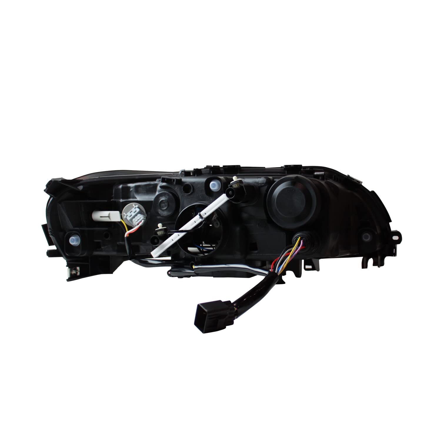 Left TYC Headlight Assembly Compatible with 2005-2009 Volvo S60