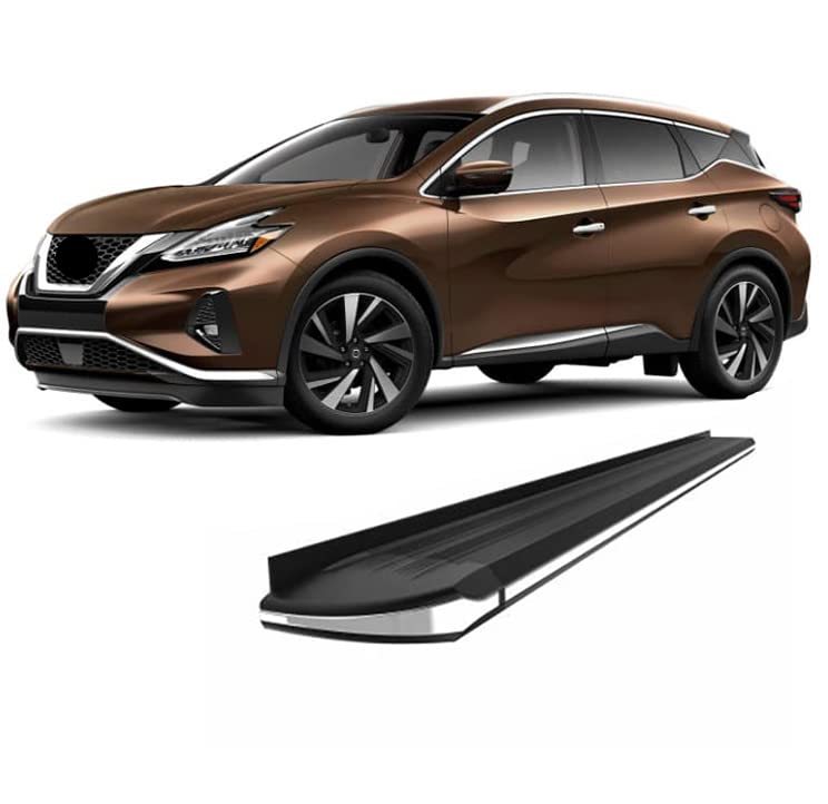 Exceed Black Horse Running Boards Compatible with 2015-2023 Nissan Murano (Excludes 2-Door Model)-EX-NIMU-15