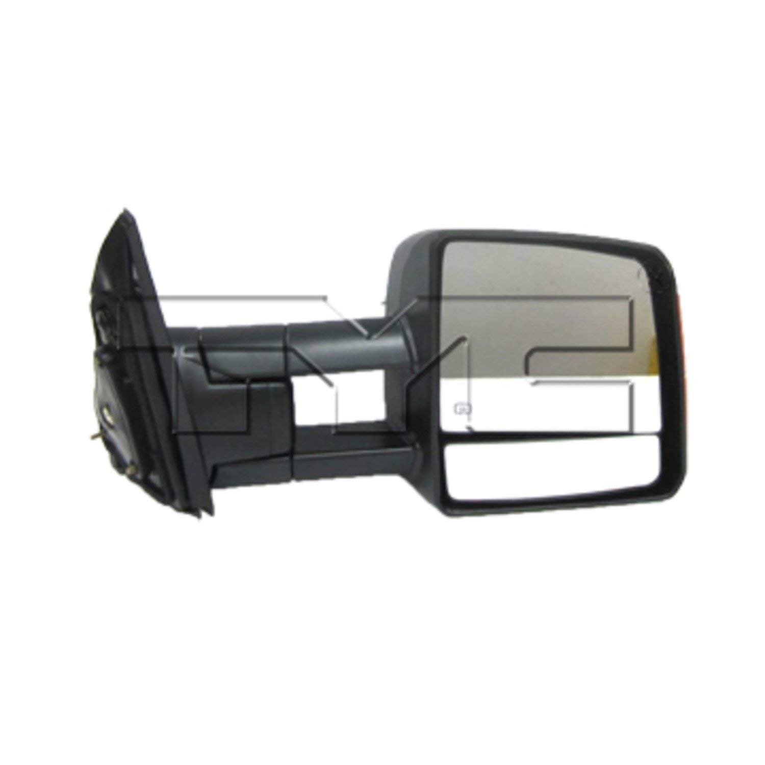Right-Side TYC 5330551 Door Mirror Compatible with 2007-2019 Toyota Tundra