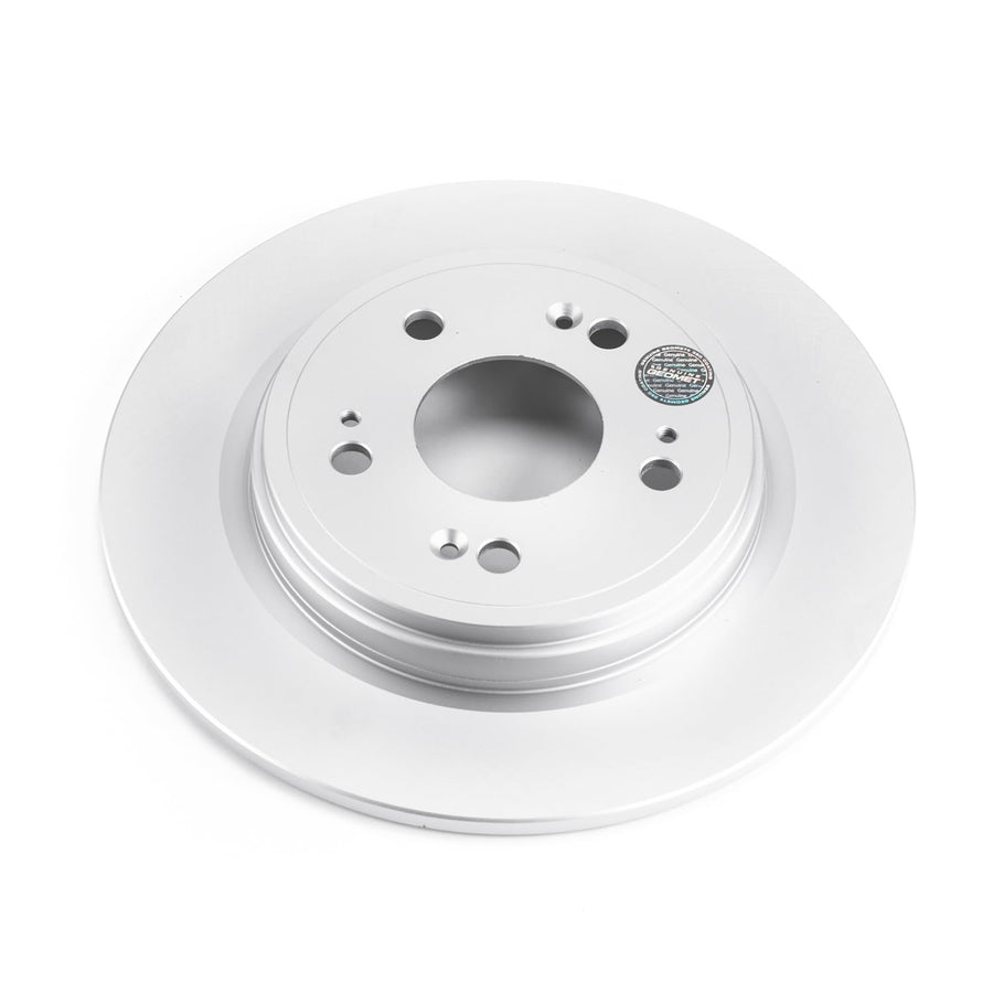 Rear Power Stop JBR1586EVC Evolution Genuine Geomet Coated Brake Rotor For Acura RLX 2014-2020 [Model Specific]