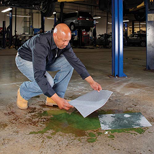 Blue Pig Absorbent Mat Pad, 17 gal, PK50