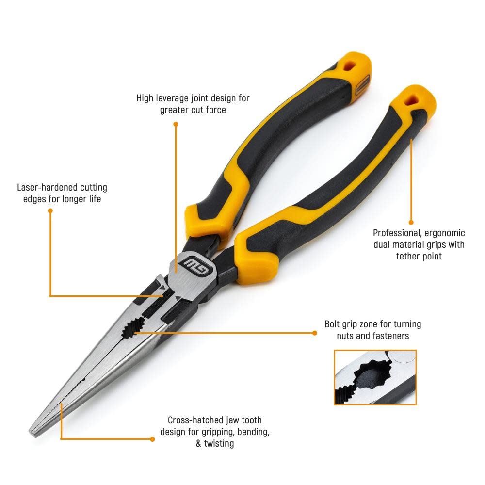 PITBULL GEARWRENCH 4 Piece Dual Material Mixed Plier Set - 82203C