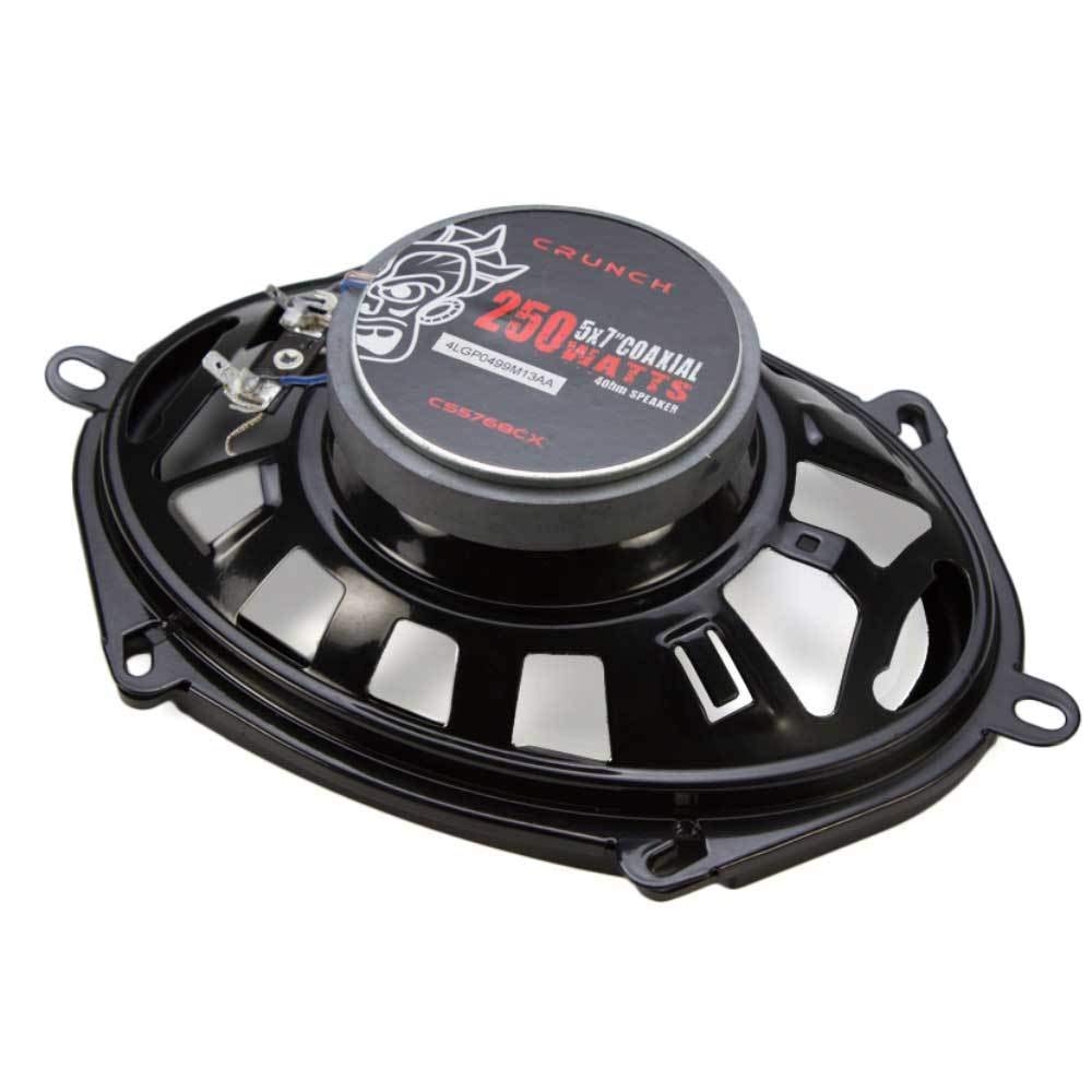 CS5768CX Crunch Speakers CS Series (5" x 7"/6" x 8", Coaxial, 250 Watts max)