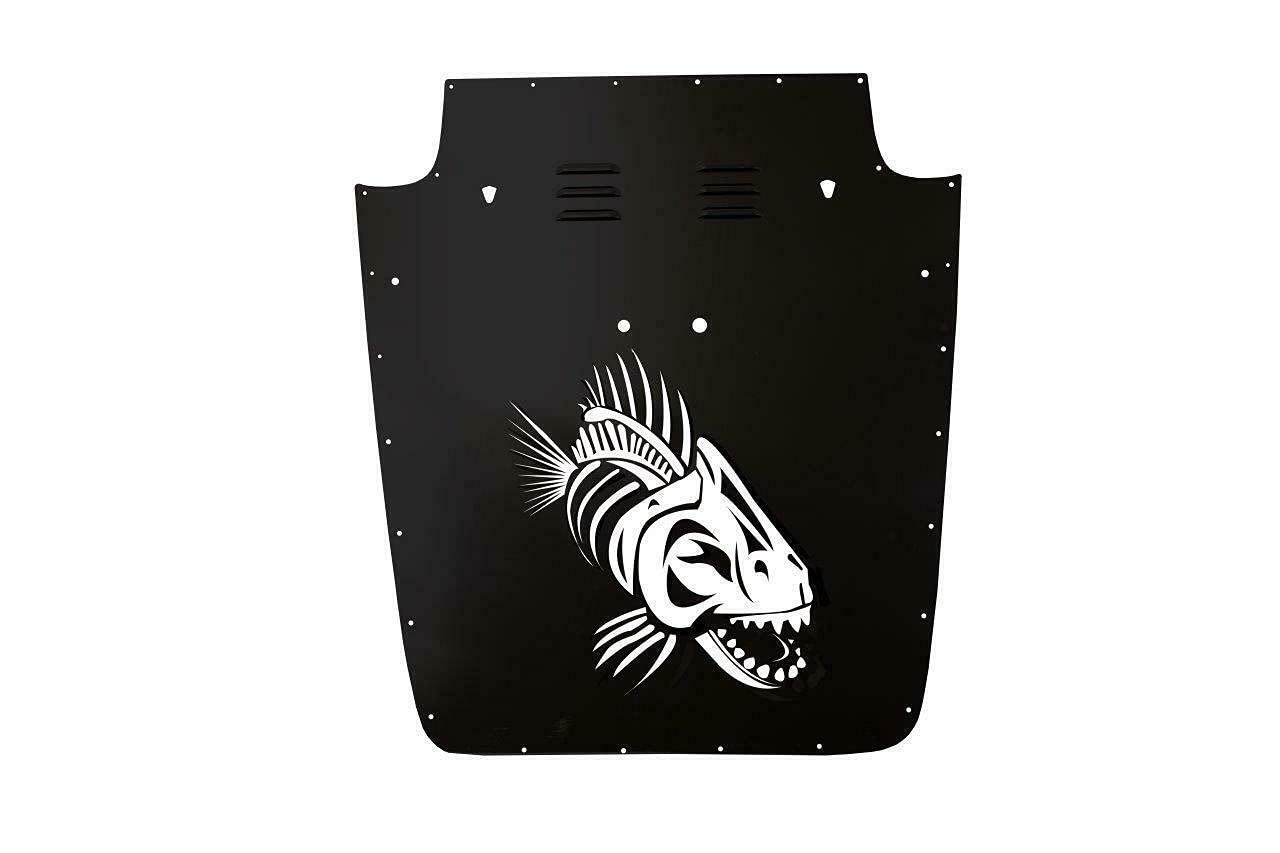 Fishbone FB31131 Offroad: Tj Black Hood Louver (97-02)