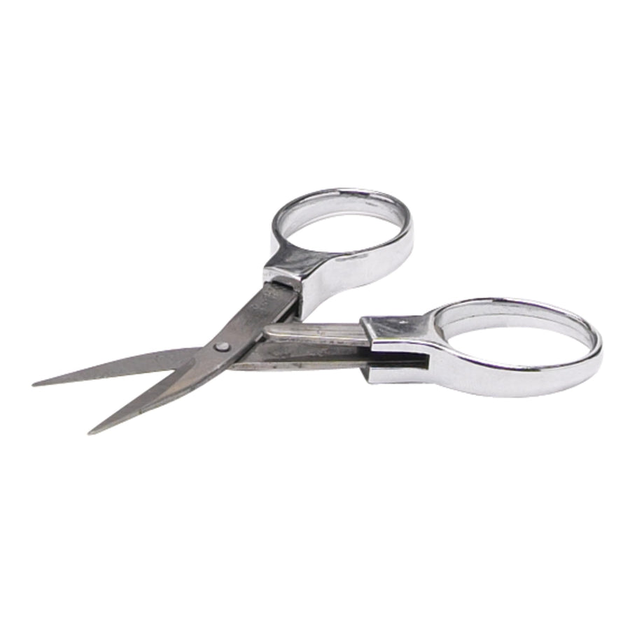 Folding Performance Tool W3233 Stainless Steel Scissors, Compact Design for Travel or Storage, Small Fishbowl, US Patents D673370 and D685580