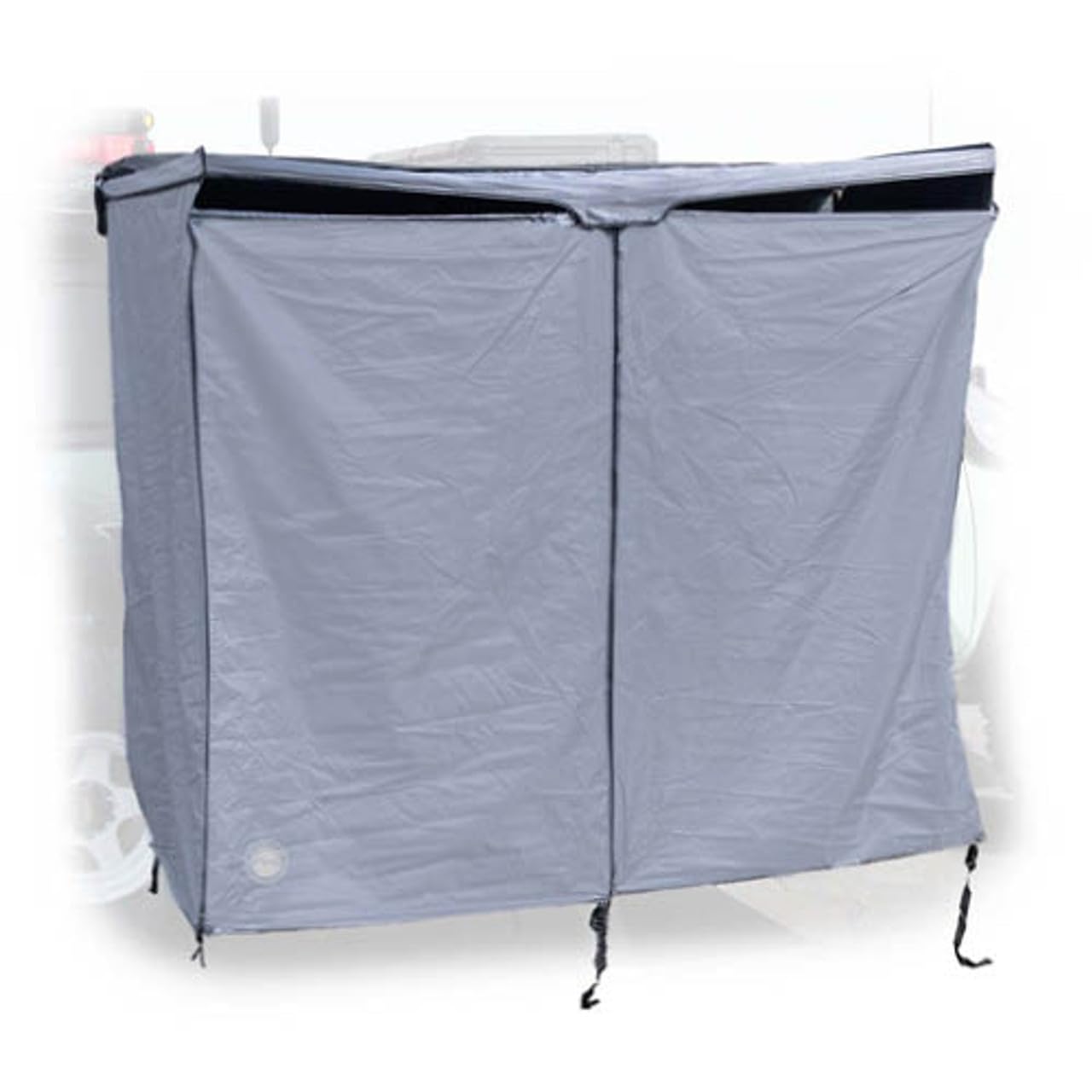 Overland Vehicle Systems Nomadic HD Shower & Privacy Room with Roof - Double Person Quick Deploying - 420D Oxford Rip Stop Fabric - for Car, Truck, SUV, and Trailer - Universal Fitment