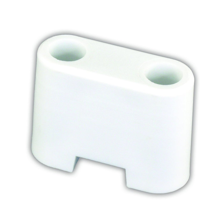 Door Bumper JR Products 10685 for T-Style Door Holder, Polar White