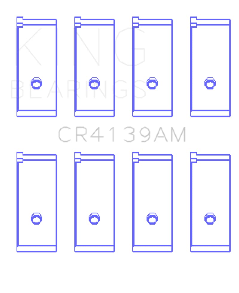 CR4139AM0.5 King Engine Bearings Connecting Rod Bearing Set