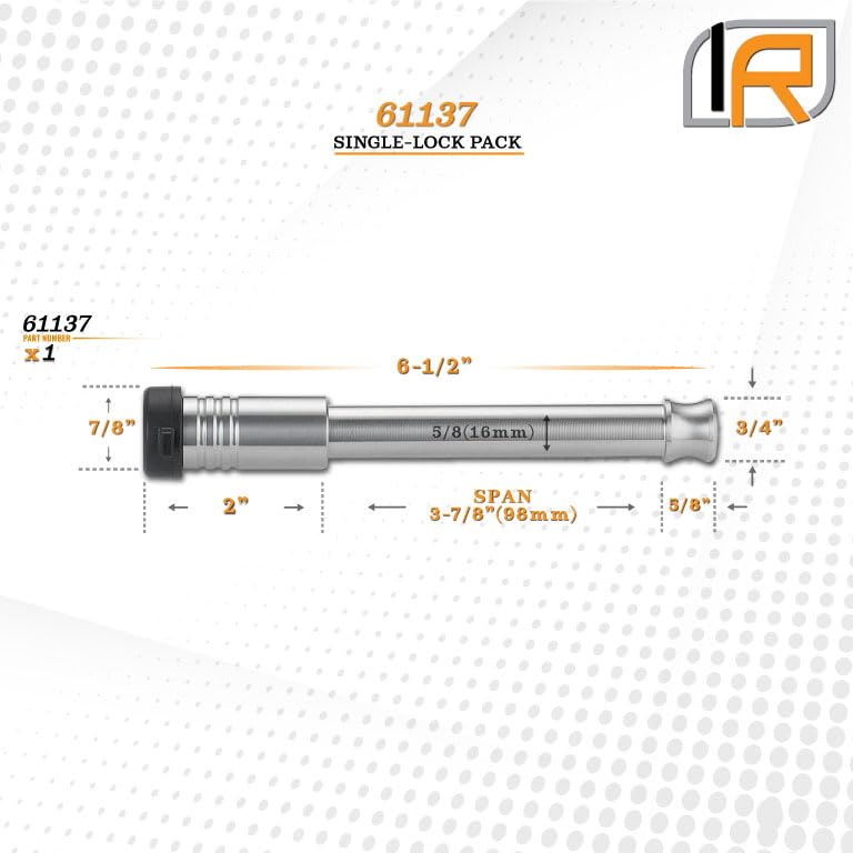 Hitch Lock for CURT 2" 14K LB Adjustable Channel Mount Hitch - Fits Adjustable Ball Mount Only - Does NOT FIT Vehicle Receiver