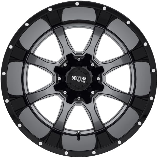Moto Metal 20X9 MO970 G-GRY BLK LP 5X5.5/150 18MM - MO97029086418