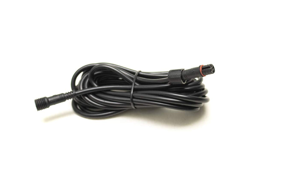 9' Race Sport Extension Cable for RGB W Smart Rock, Black