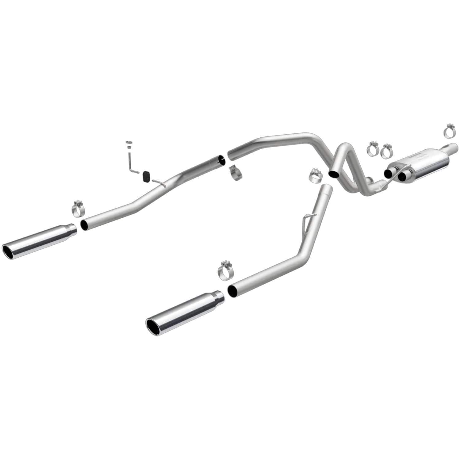 Performance MagnaFlow Exhaust System 15863: Cat-Back, Street Series, Compatible with 2004-2005 Dodge Ram 1500