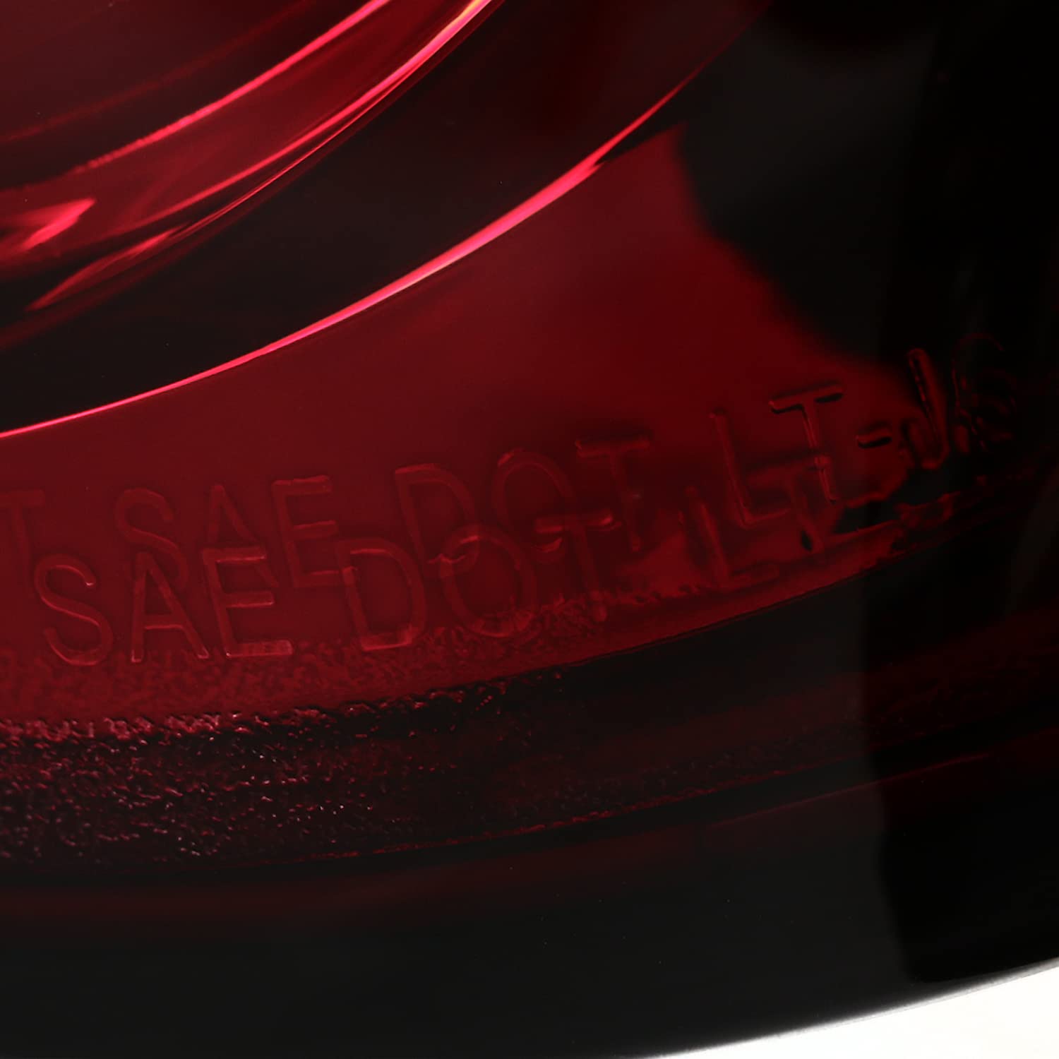Red LED Sequential Tail Lights SPEC-D TUNING Compatible with 2014-2021 Toyota Tundra, Left + Right Pair Assembly